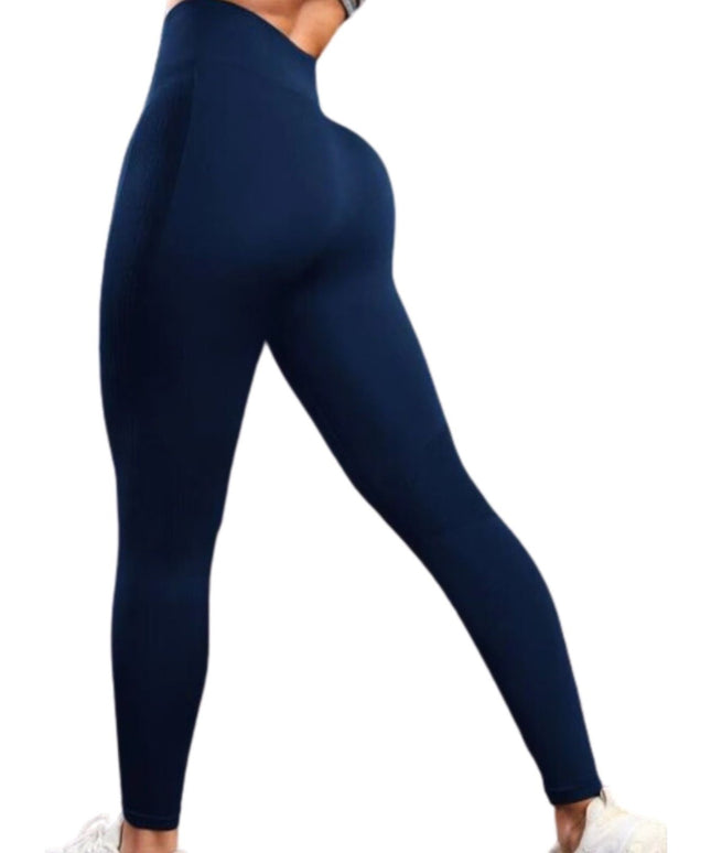 Full Length Seamless Footless Stretching Leggings.