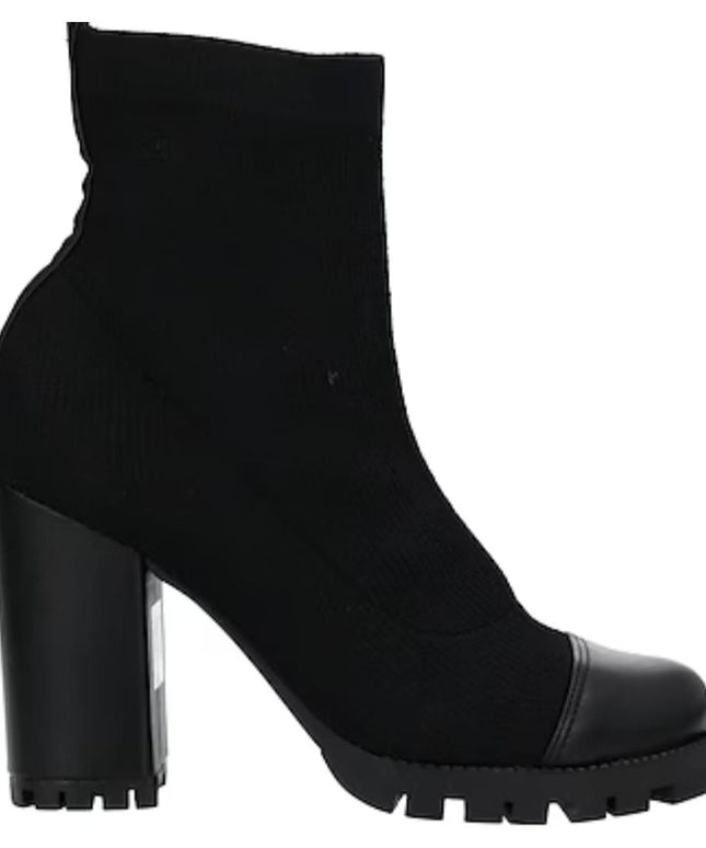 Ankle Black Boots.