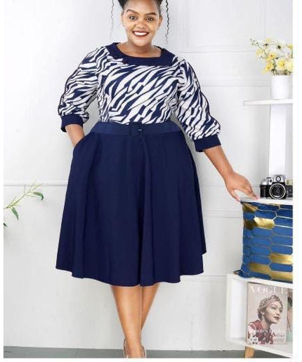 Office Style plus size Dress.