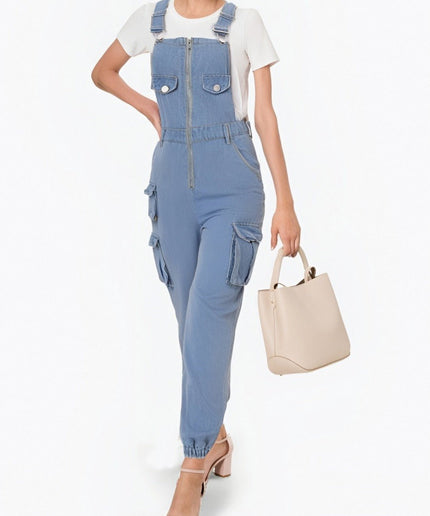 Women's Denim Overall Jumpsuits