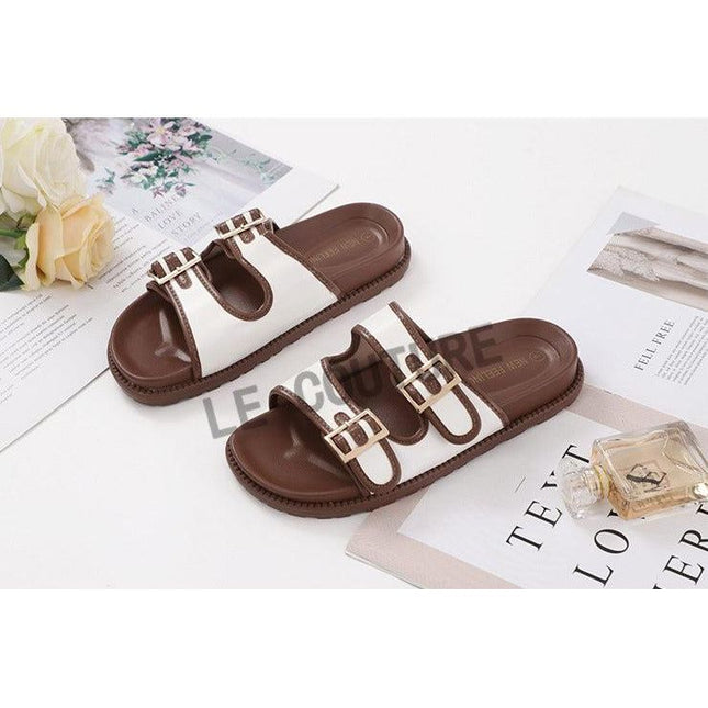 Thick Sole Fashionable Slide Sandals