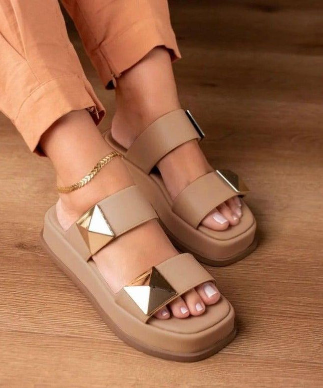 Thick Sole Retro platform Sandals