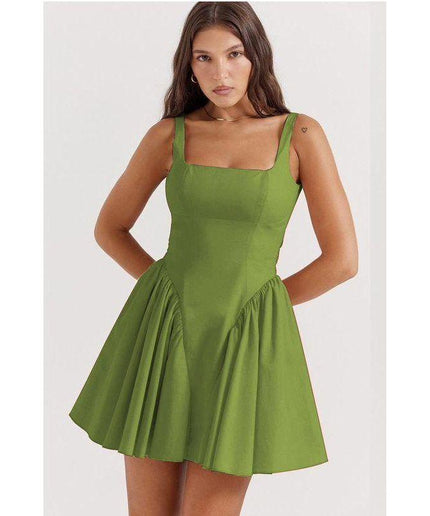 Sexy Knee-Length Swing Party Mini Dress.