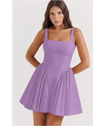 Sexy Knee-Length Swing Party Mini Dress.