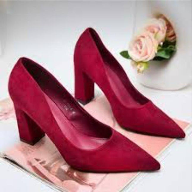 Pointed Toe Court High Heel