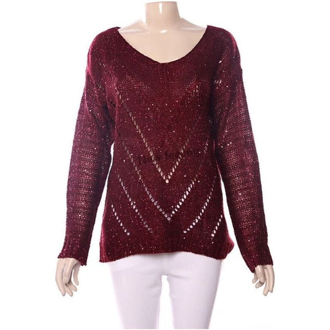 Knitted Round Neck Top