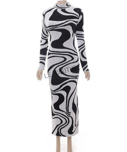 Bodycon Long Sleeve Dress