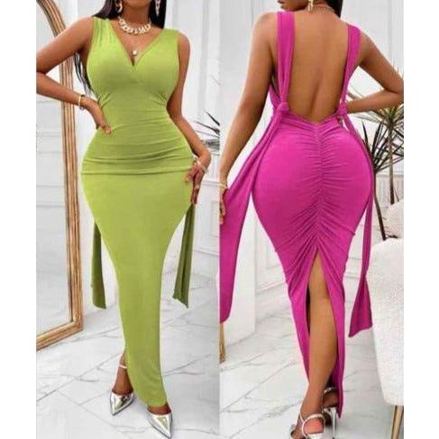 Sexy Bodycon Backless Dress