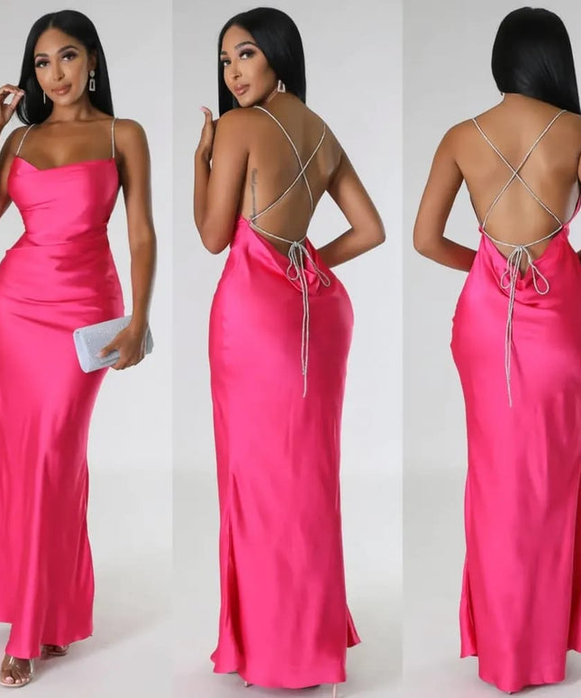 Sexy Backless Bodycon Dress