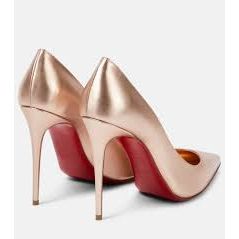 Red bottom stiletto Heel Pumps.