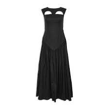 Sleeveless Hollow-Out Maxi Long Dress.