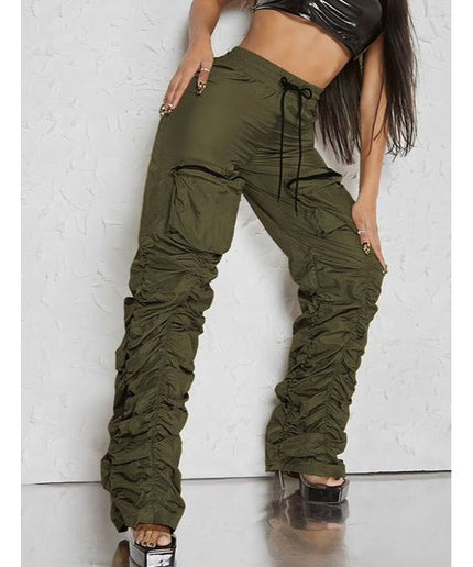 Sexy Ruffled Cargo Pant