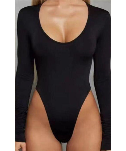 Long Sleeve Round Neck Bodysuit