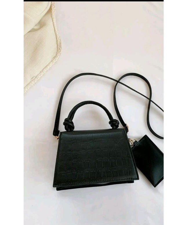 Portable Crossbody Flap Handbag