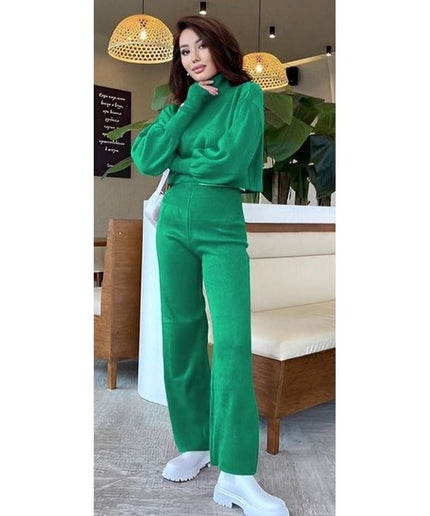 Sexy Turtleneck Top & Pant Set