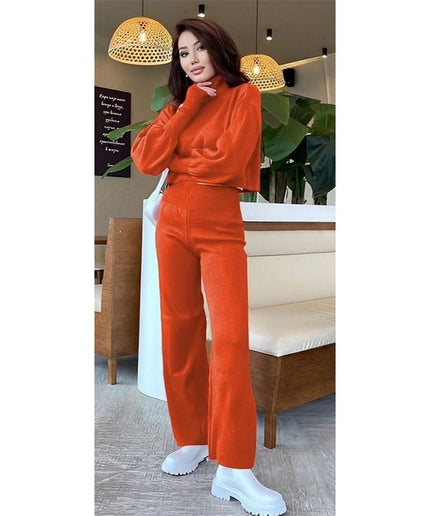 Sexy Turtleneck Top & Pant Set