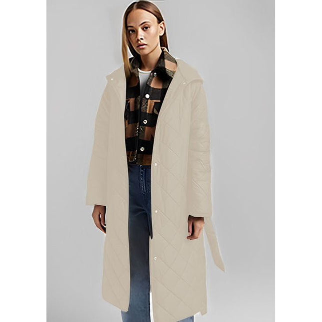 Sexy Buttoned Long Coat