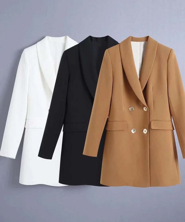 Long Formal Blazer Coat