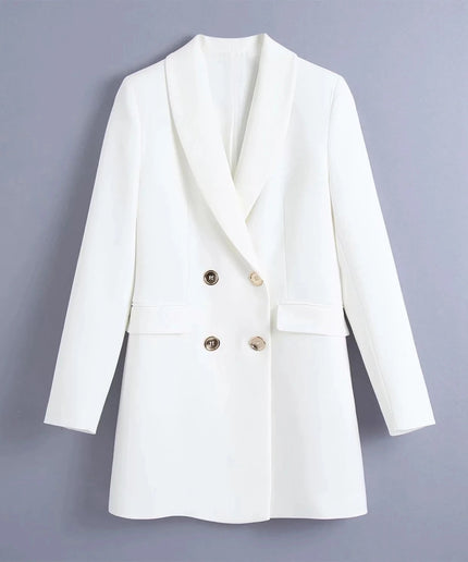 Long Formal Blazer Coat