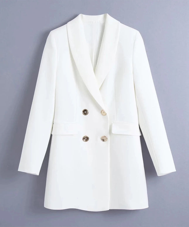 Long Formal Blazer Coat