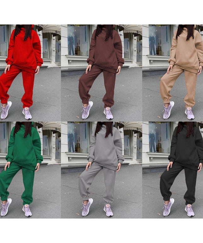 Hooded Winter Tracksuit Set