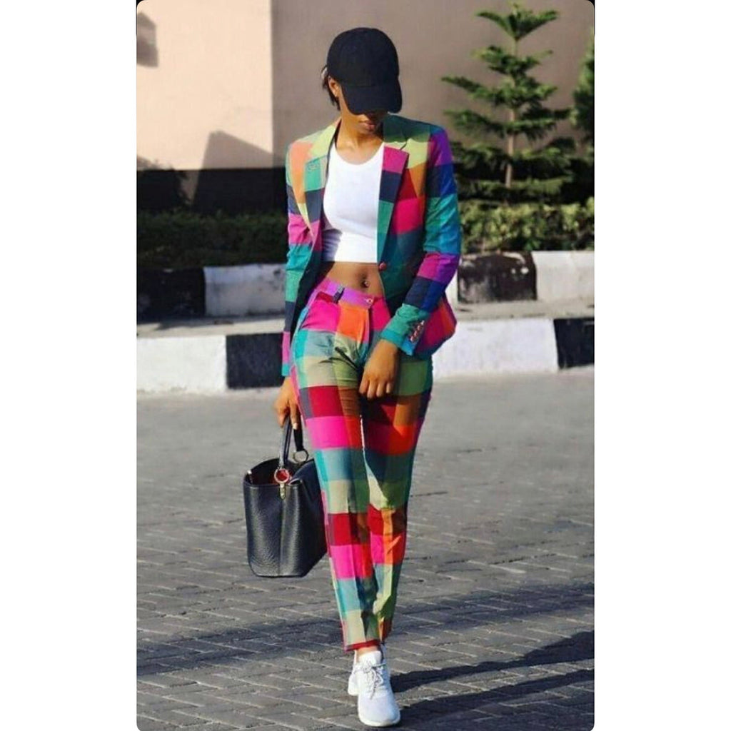 Two piece hot sale rainbow set