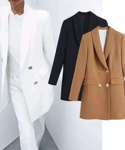 Long Formal Blazer Coat