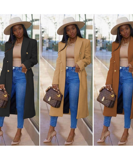 Double Breasted Trench Coat