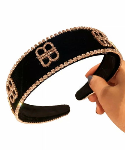 Rhinestone Pearl Hair Band.