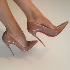 Red bottom stiletto Heel Pumps.