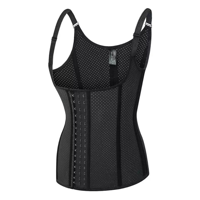 25 Steel Boned Waist Trainer Latex Body Shaper Vest | Perfect Measure
