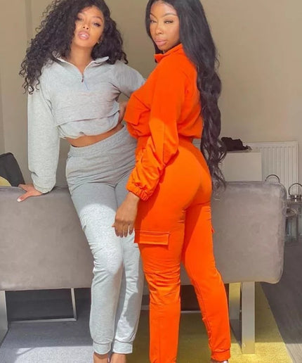 Two Pieces Tracksuits Set