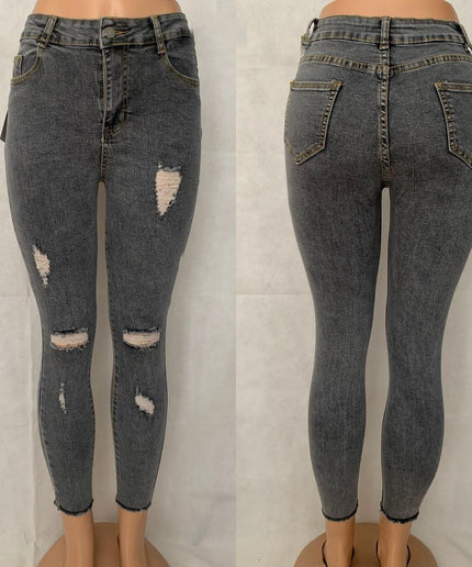 Distressed High Waisted jeans