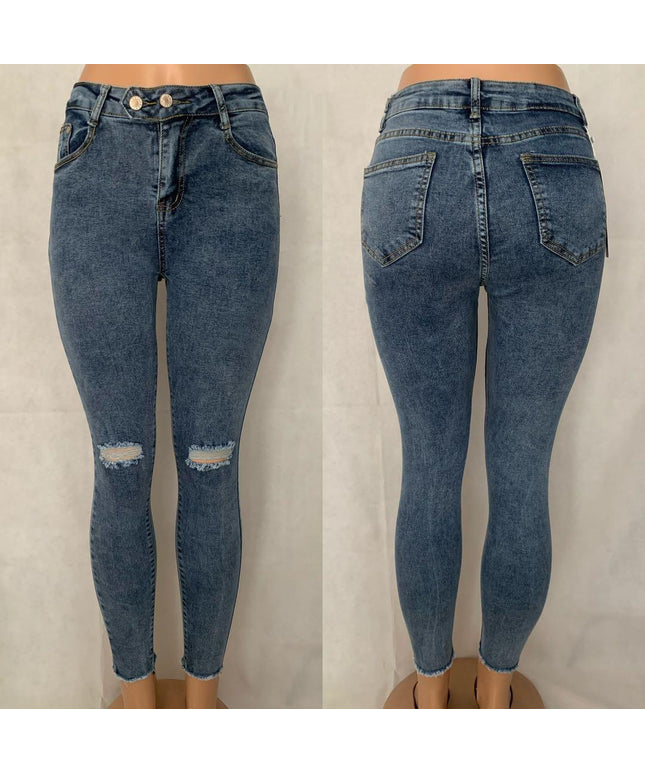 High Waisted skinny jeans