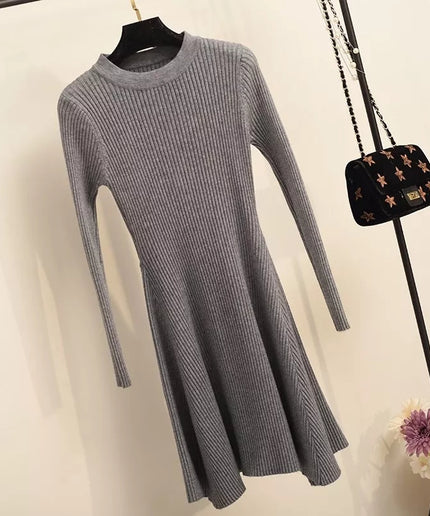 Long Sleeve Sweater Dress