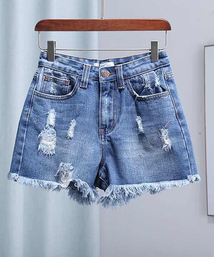 Distressed Short Denim