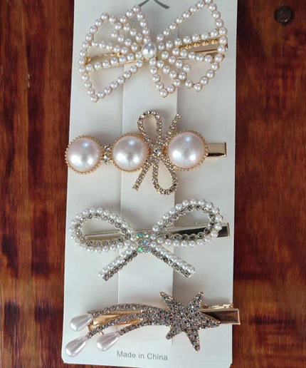 Pearls Hair Clips Pin