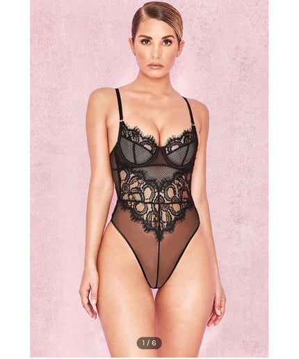 Lace Lingerie In Wear