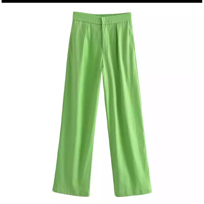 Candy Color Straight Pants — YELLOW SUB TRADING