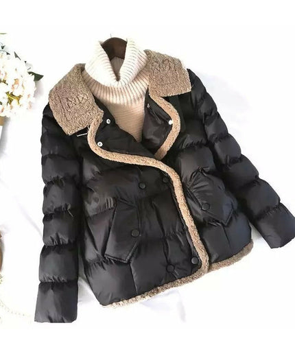 Thickened Warm Short Cotton Puff Jacket