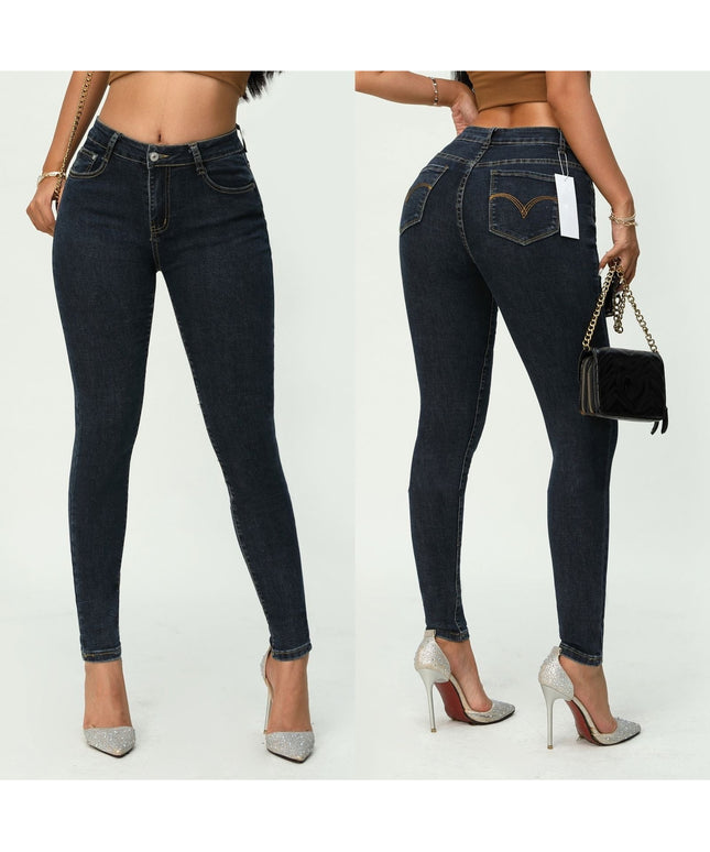 High Waisted Skinny Jeans