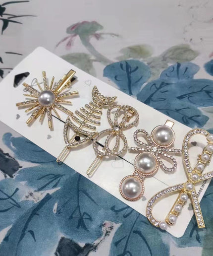 Pearls Hair Clips Pin